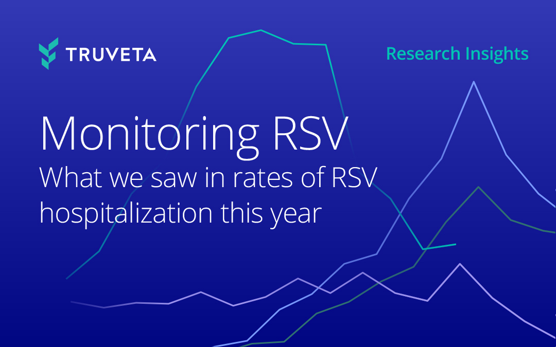 Monitoring RSV: What we saw in rates of RSV hospitalization this year