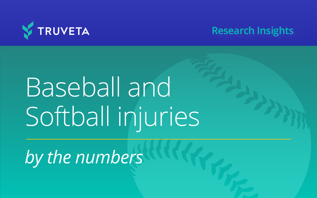 Batter up: Baseball and softball injuries by the numbers