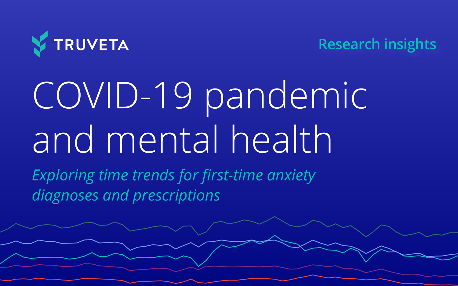 Using EHR data, • Truveta Research explored whether the rates of first-time anxiety diagnoses or first-time anxiety-related prescriptions were higher during the COVID-19 pandemic compared to the pre-pandemic era.
