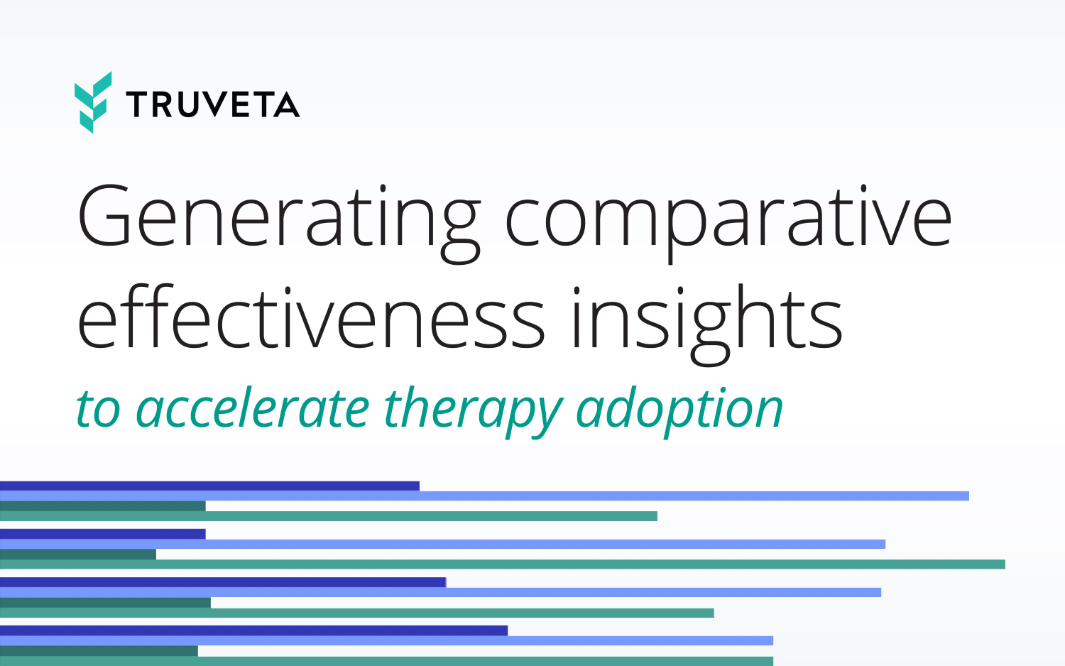 Generating comparative effectiveness insights to accelerate therapy adoption. Learn how patient-level EHR data available through Truveta Data empowers life sciences companies with comprehensive insights for evidence-based decision-making, personalized medicine, and equitable healthcare access.