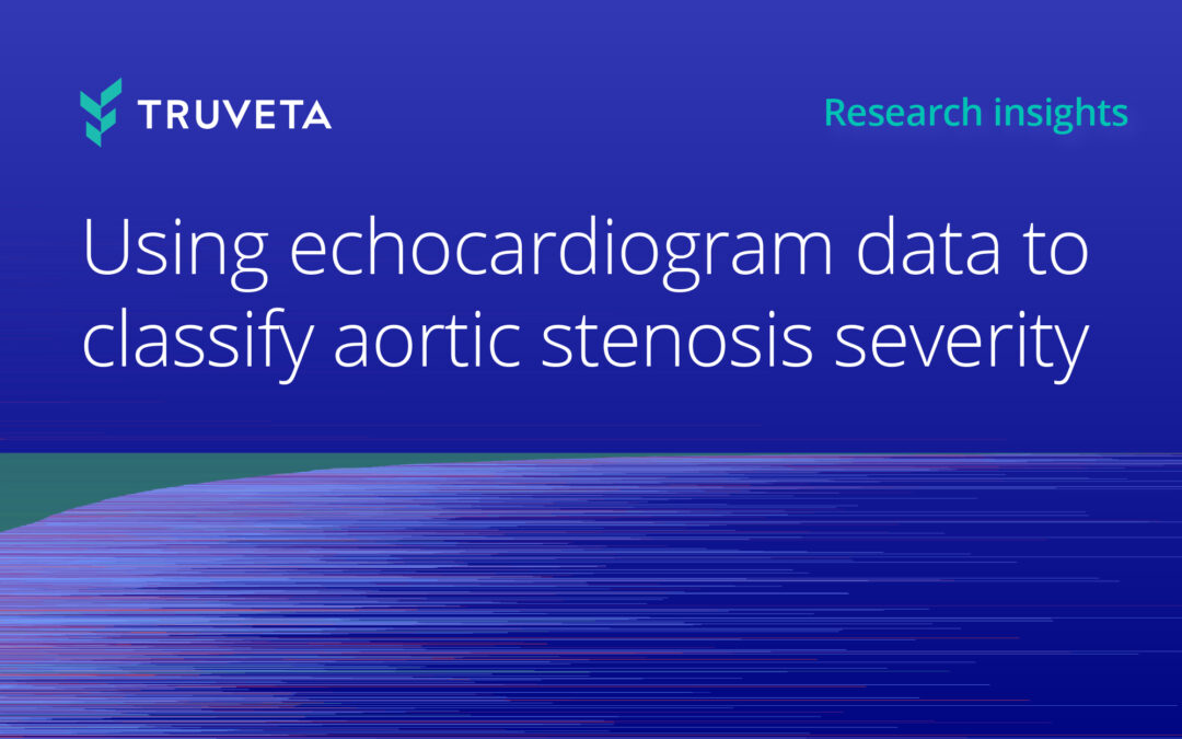 Using echocardiogram data to classify aortic stenosis severity