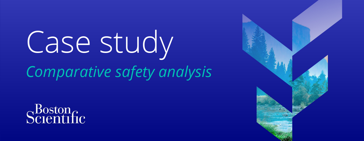 Boston Scientific case study assessing the comparative safety of the Boston Scientific EKOS and Inari Medical's FlowTriever System using Truveta Data - RWD from EHRs