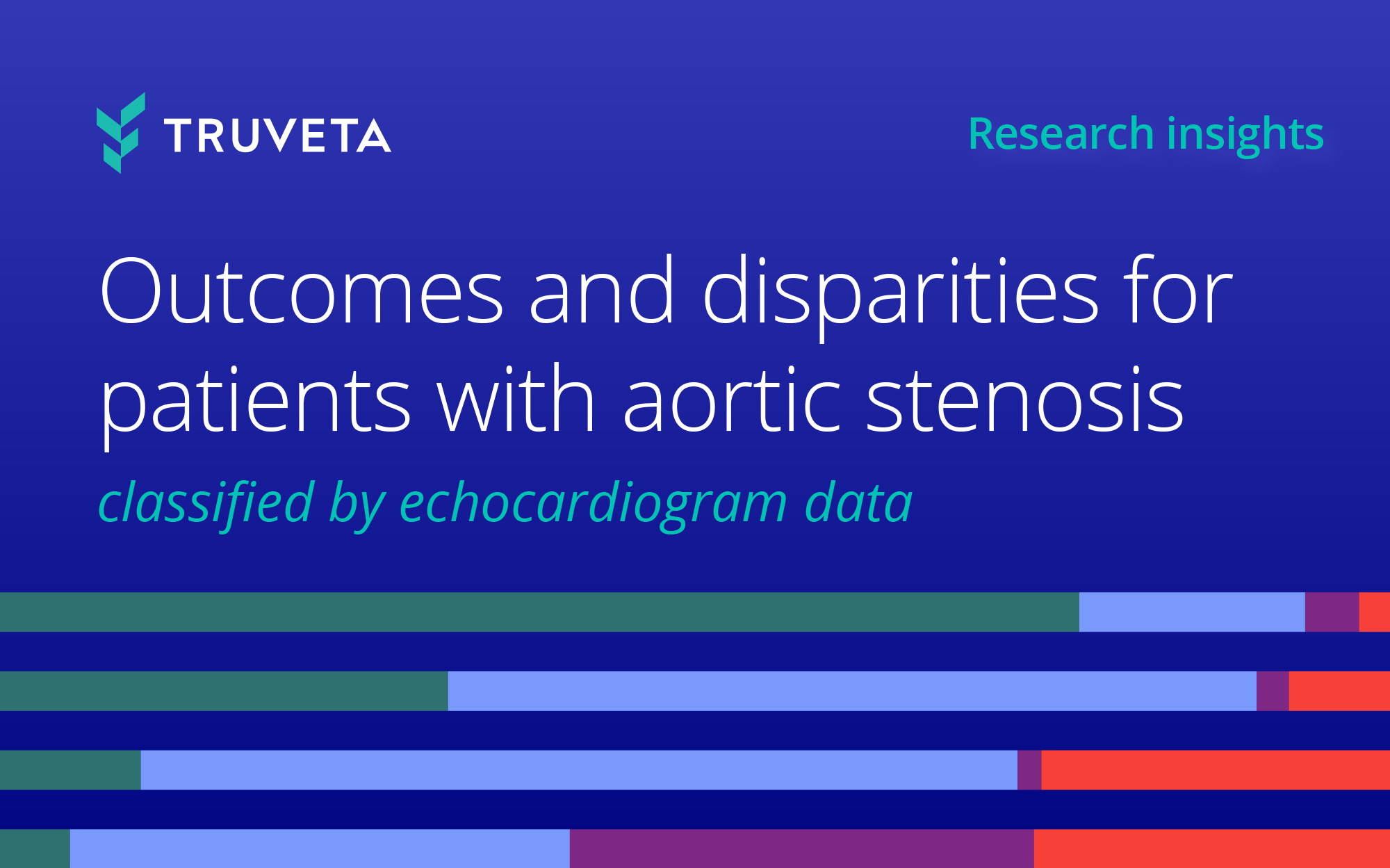 Echocardiogram and EHR data enables researchers to study patient outcomes and potential disparities among those with aortic stenosis