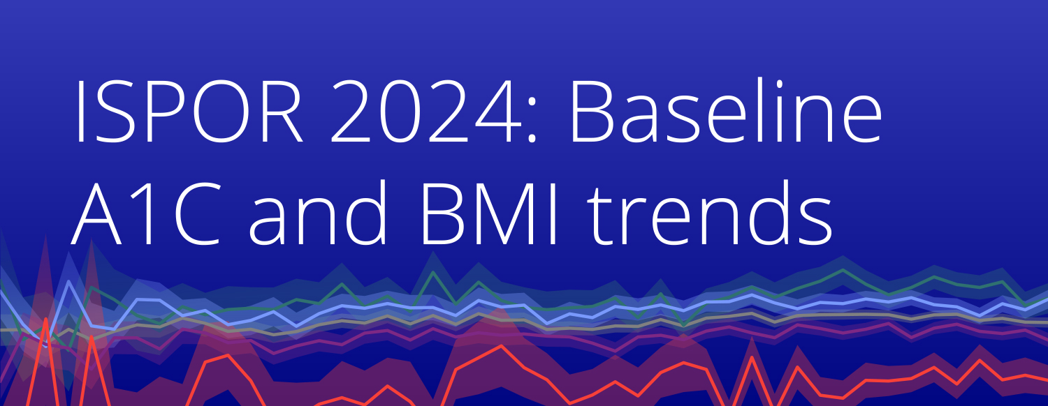 ISPOR-GLP-1-and-A1C-BMI-research-Hero.jpg Truveta Research explores baseline A1C and BMI trends for people with type 2 diabetes receiving first-time GLP-1 RA prescriptions using de-identified EHR data.