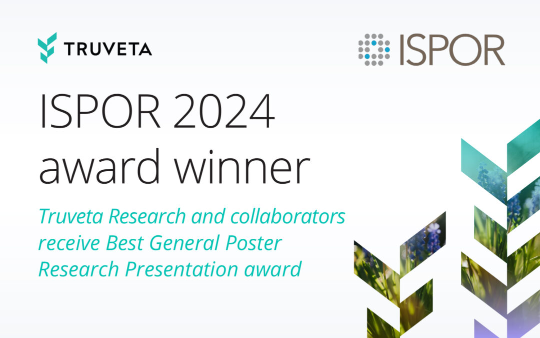 Truveta Research and collaborators receive ISPOR 2024 Best General Poster Research Presentation award