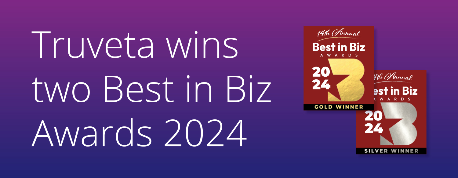 Best-in-Biz-Winner-Hero Truveta healthcare AI innovation awards Truveta Language Model TLM healthcare AI