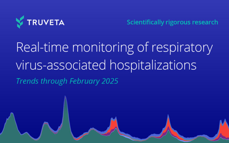 best EHR data and analytics from RWD Truveta for respiratory virus monitoring February 2025