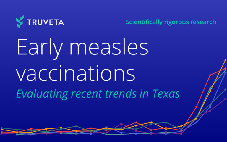 measles outbreak Texas CDC recommendation early vaccination MMR MMRV EHR data RWD RWE