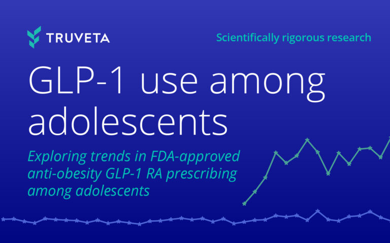 GLP-1 Wegovy semaglutide liraglutide teen adolescent prescriptions EHR data Truveta Research