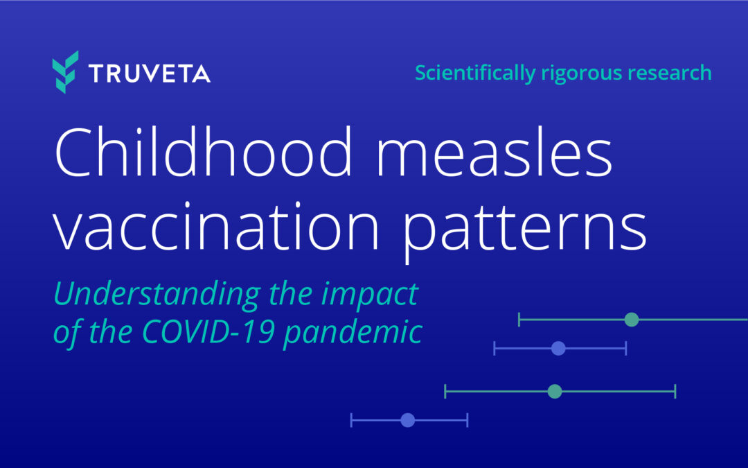 Understanding the impact of the COVID-19 pandemic on childhood MMR vaccination patterns