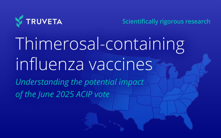 thimerosal flu vaccine influenza ACIP June 2025 meeting EHR data RWD RWE