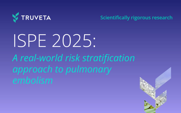 ISPE Annual 2025 RWD RWE Pulmonary Embolism risk factors