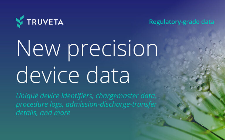 RWD RWE medical device research safety effectiveness HEOR EHR chargemaster unique device identifier ADT ICU procedure logs