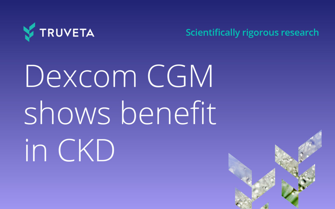 Real-world analysis links Dexcom CGM use to reduced progression of chronic kidney disease