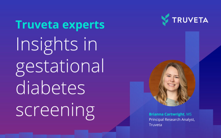 gestational diabetes trends in Truveta's real world data
