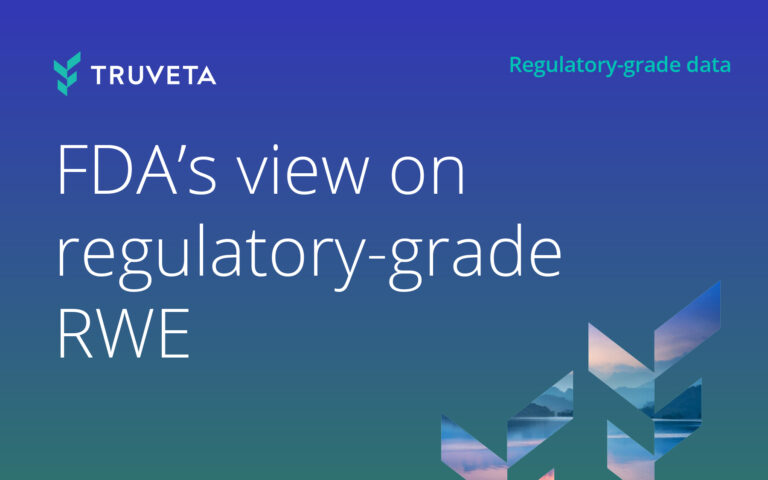 FDA's view on regulatory-grade real world evidence for healthcare research with EHR data