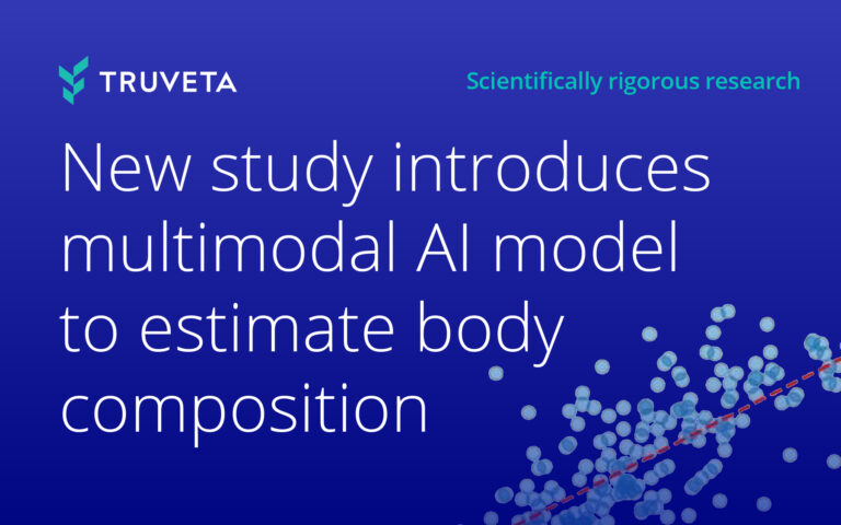 Text image new study introduces multimodal AI model to estimate body composition using EHR data and chest radiographs from Truveta