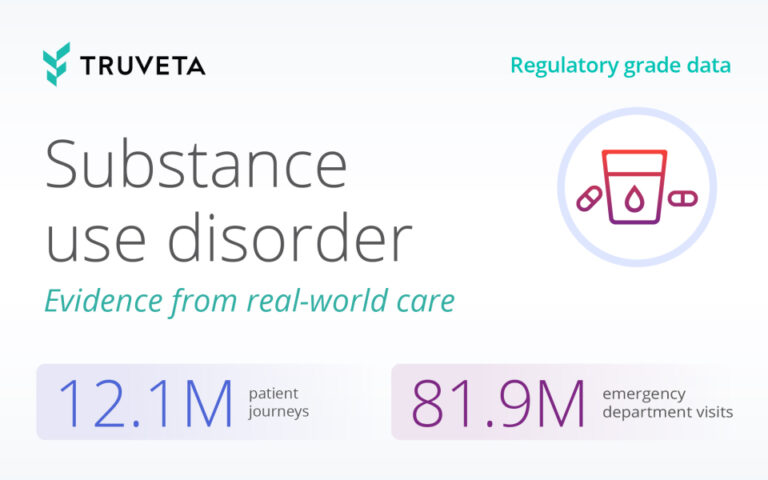 Studying substance use disorder with Truveta Data, including over 12M patient journeys available for research