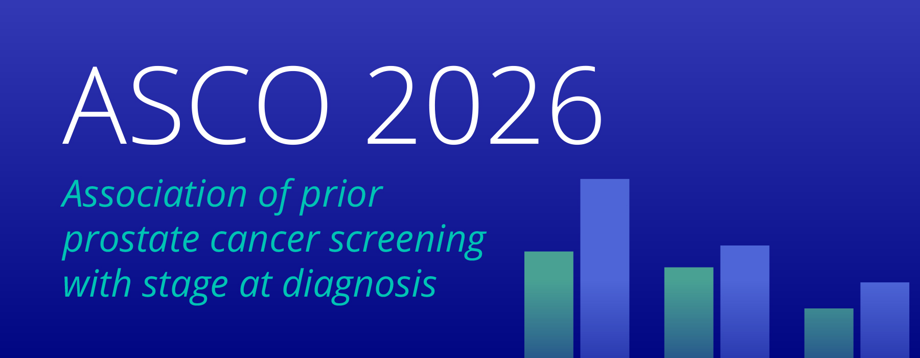 association of prior prostate cancer screening with stage at diagnosis
