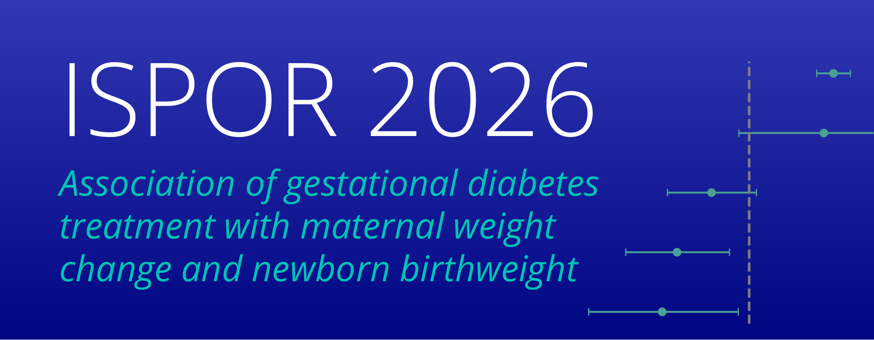 ISPOR-2026-GDM-and-LGA-Infants-hero Association of gestational diabetes treatment with maternal weight change and newborn birthweight