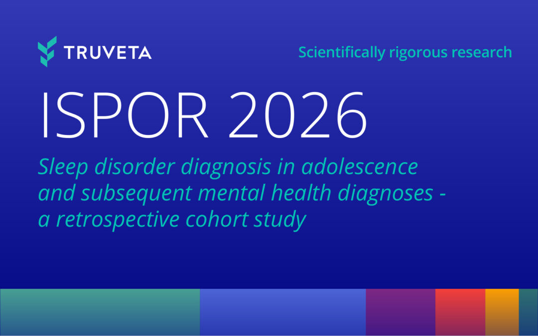 ISPOR 2026: Sleep disorder diagnosis in adolescence and subsequent mental health diagnoses