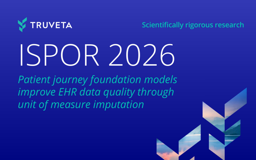 ISPOR 2026: Patient journey foundation models improve EHR data quality through unit of measure imputation