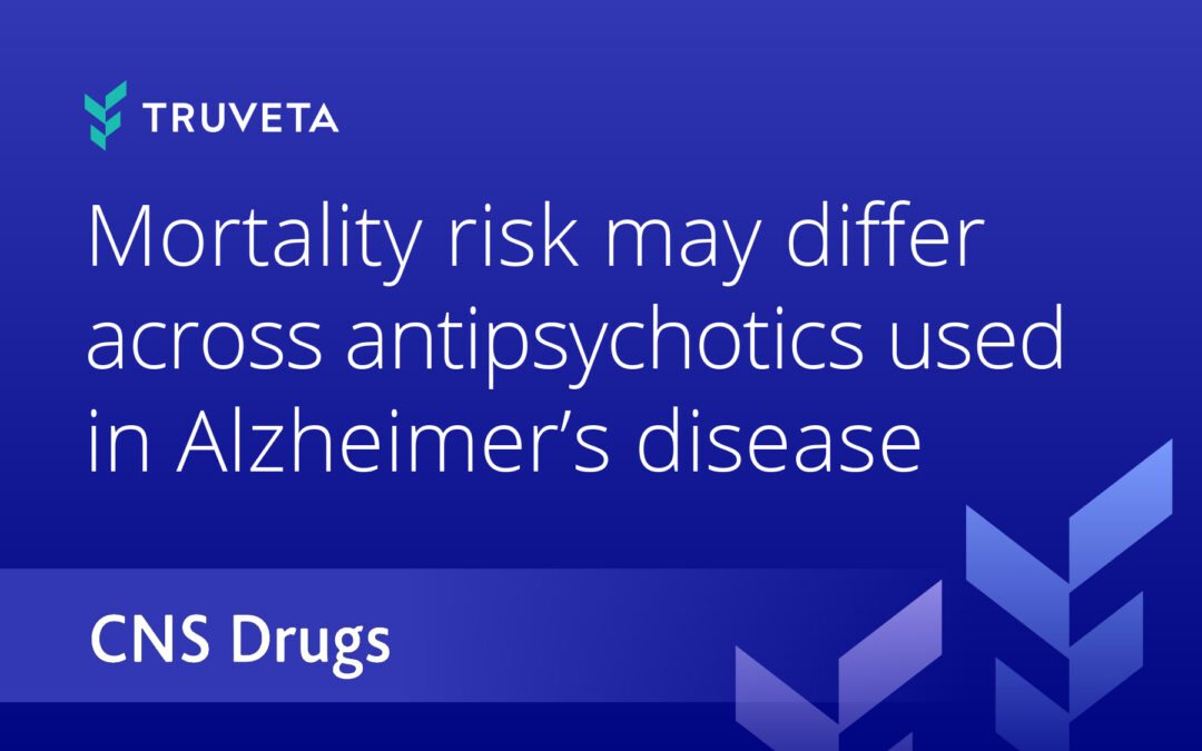Mortality risk may differ across antipsychotics used in Alzheimer’s disease