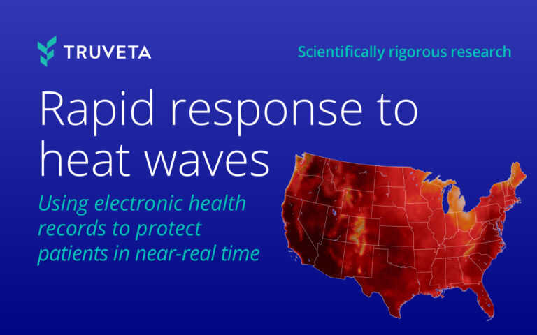 Heat wave emergency department visits